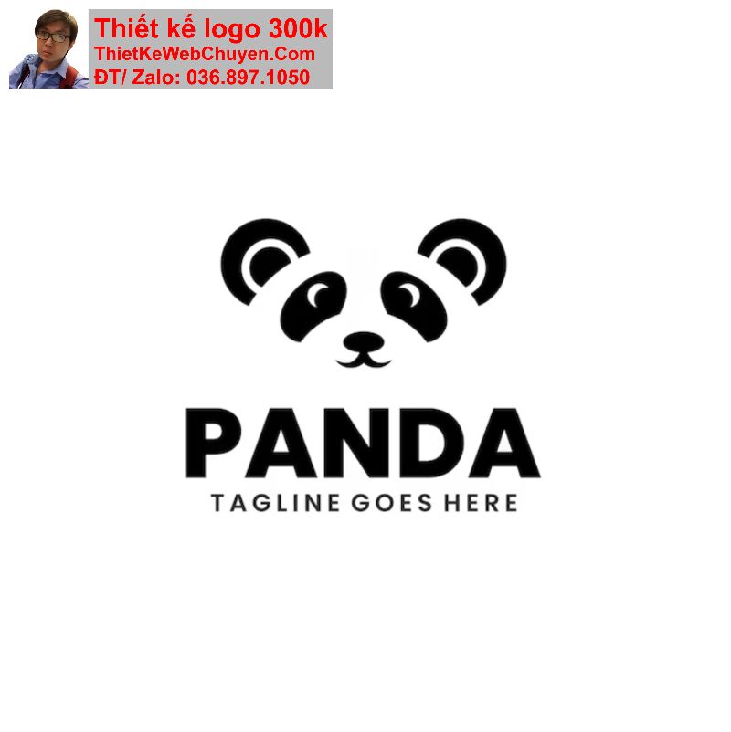 logo con gấu trúc logo con gấu trúc