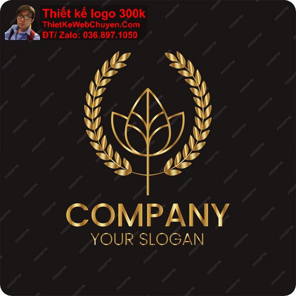 thiết kế logo bông lúa thiết kế logo bông lúa
