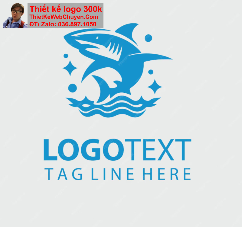 thiết kế logo cá mập độc đáo thiết kế logo cá mập độc đáo