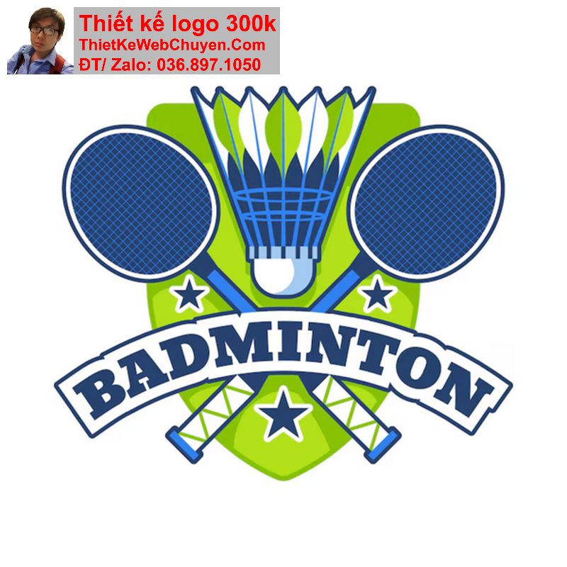 thiết kế logo cầu lông thiết kế logo cầu lông