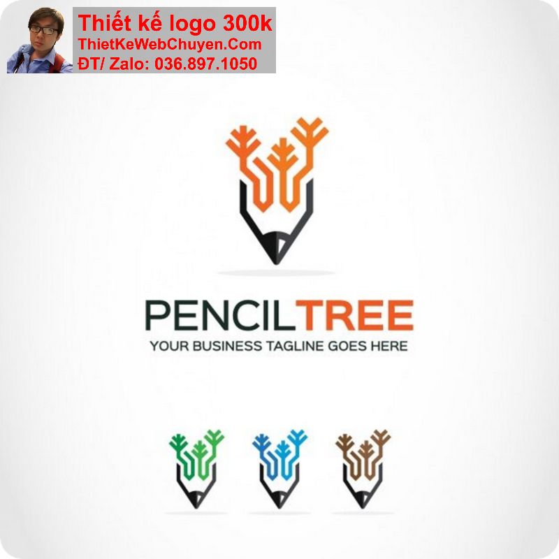 thiết kế logo cây bút thiết kế logo cây bút