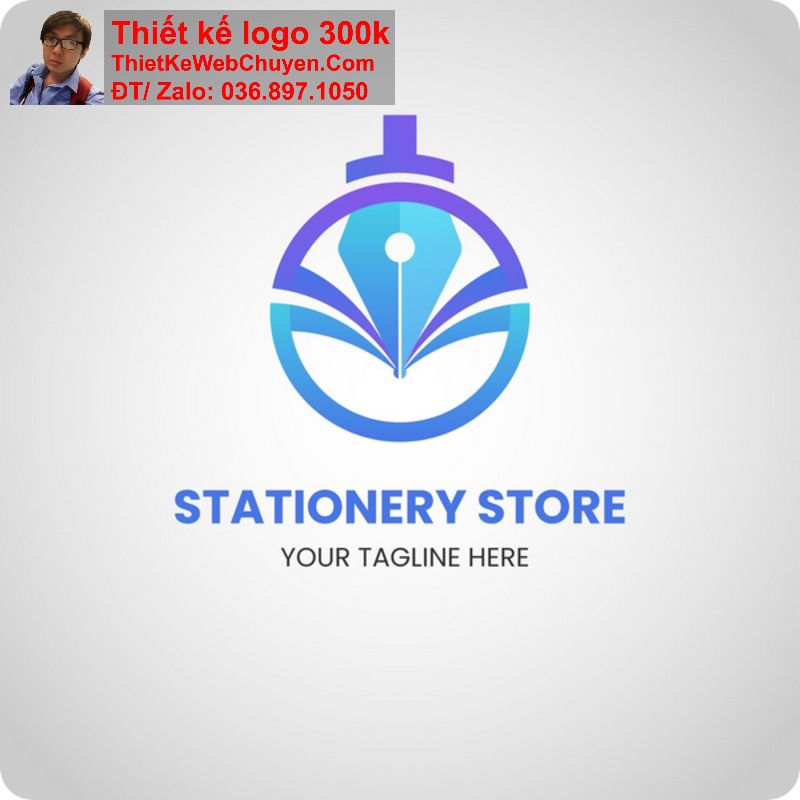 thiết kế logo cây bút thiết kế logo cây bút