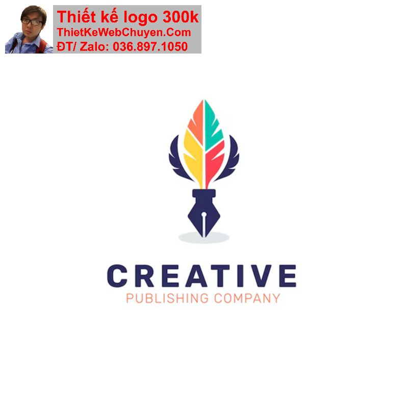 thiết kế logo cây bút thiết kế logo cây bút