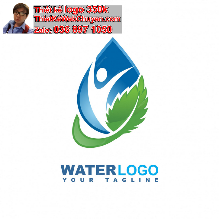 Thiết kế logo công ty nước 
