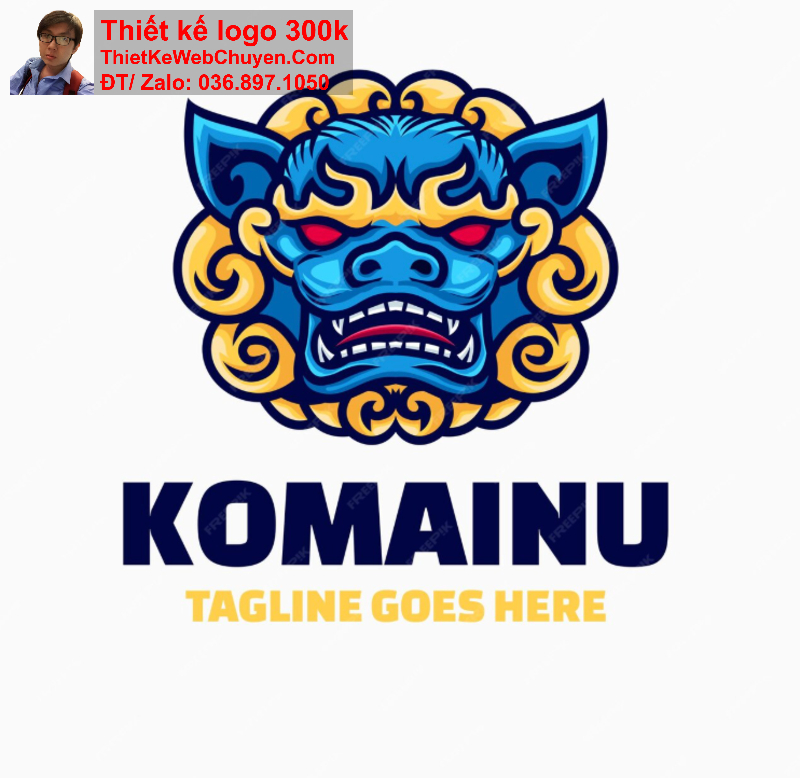 Thiết kế logo đầu lân Thiết kế logo đầu lân