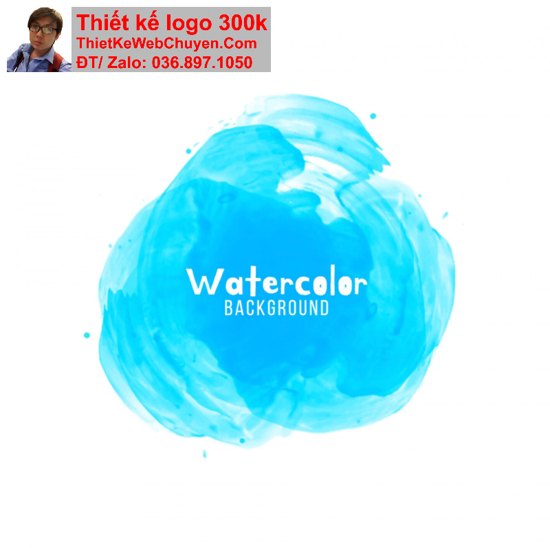 thiết kế logo màu xanh nước biển