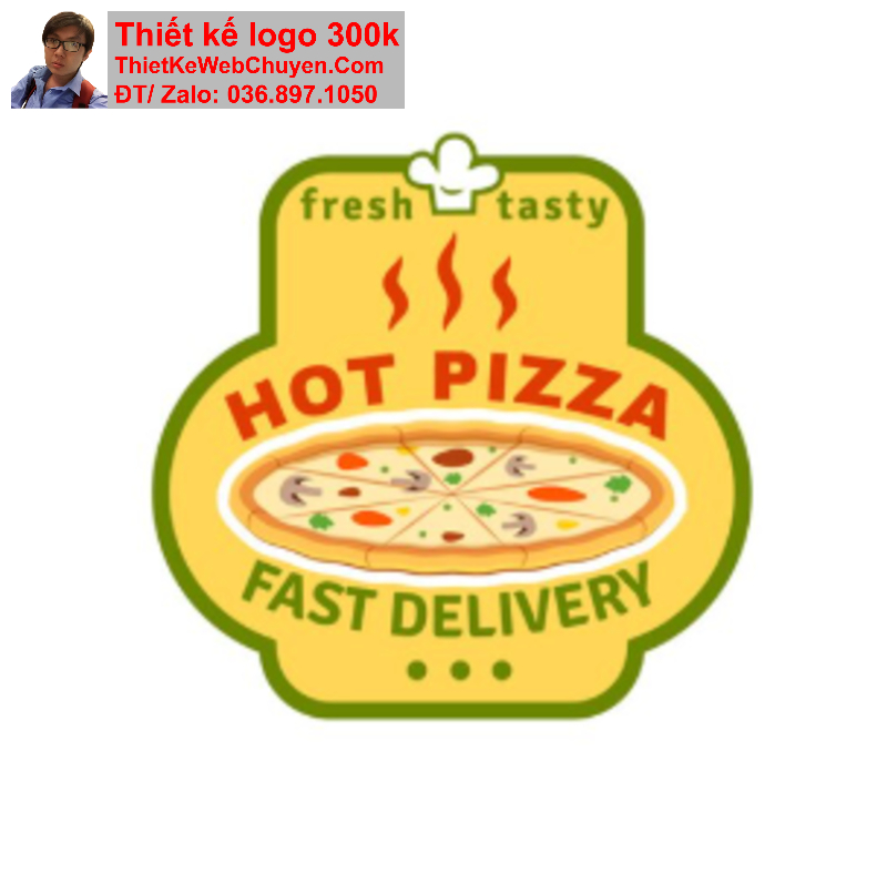 Thiết Kế Logo Pizza Thiết Kế Logo Pizza