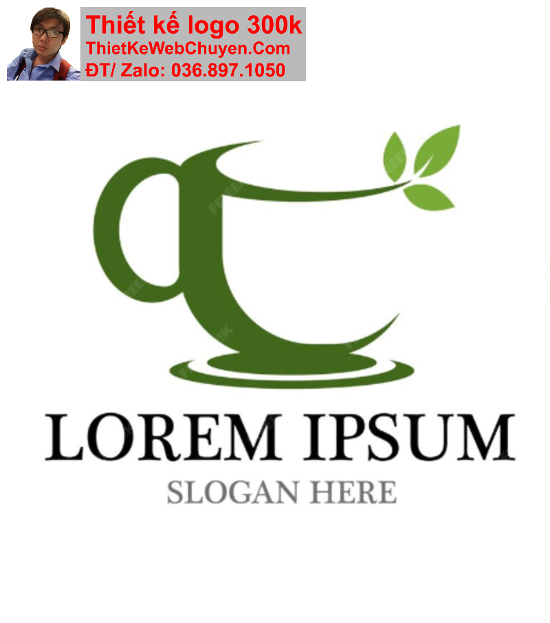 thiết kế logo quán chè