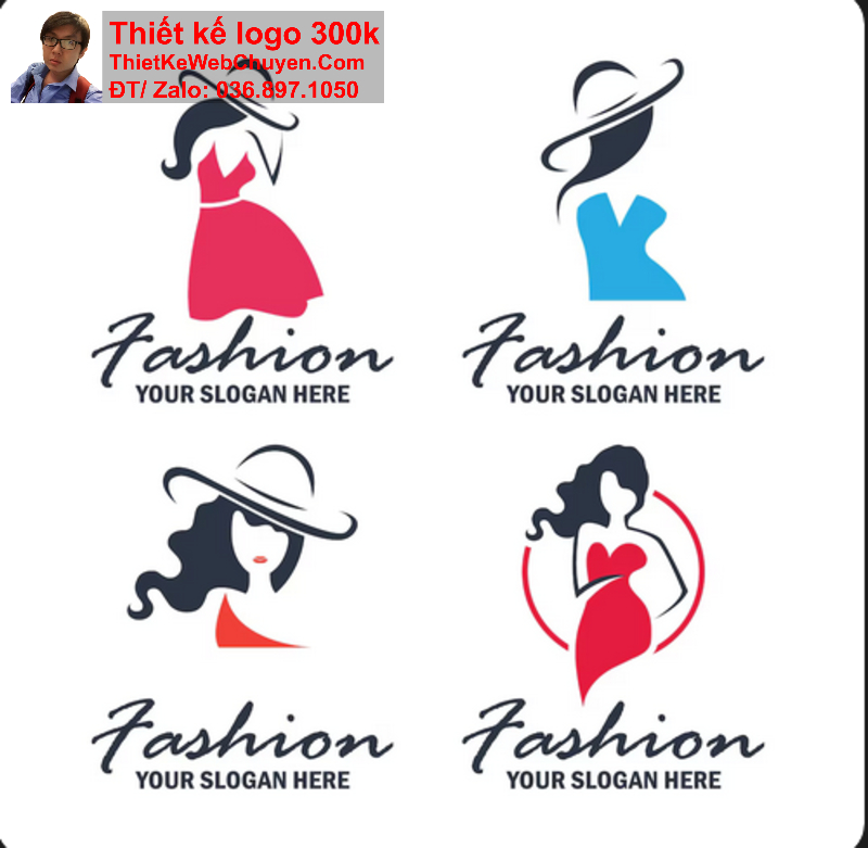 thiết kế logo shop quần áo nữ thiết kế logo shop quần áo nữ