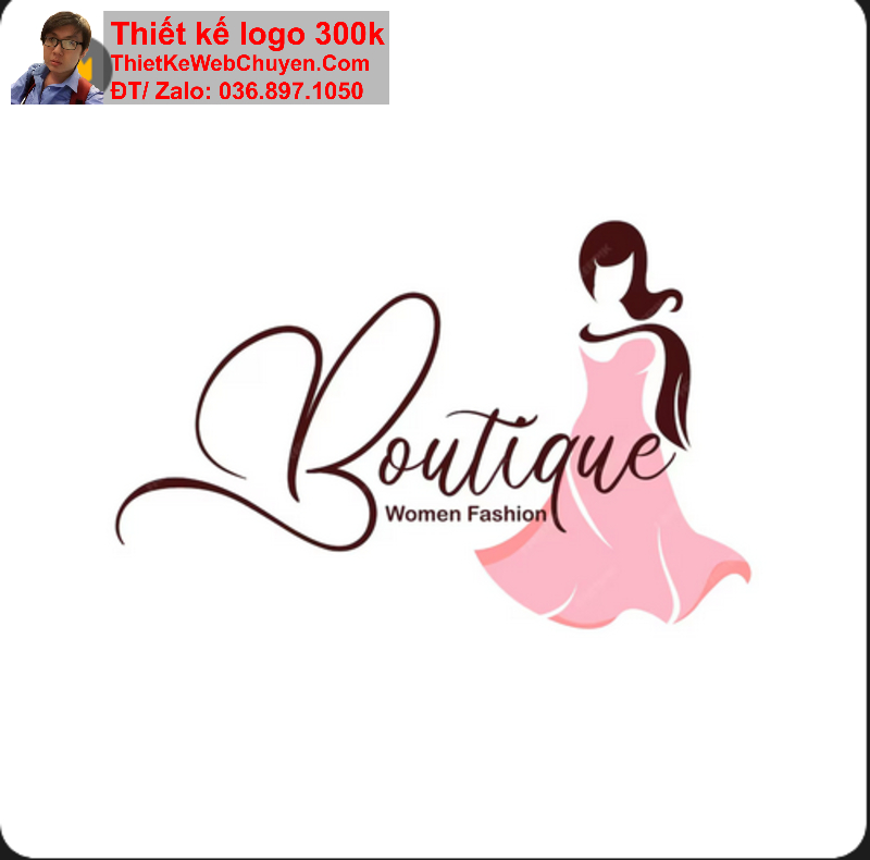 thiết kế logo shop quần áo nữ thiết kế logo shop quần áo nữ