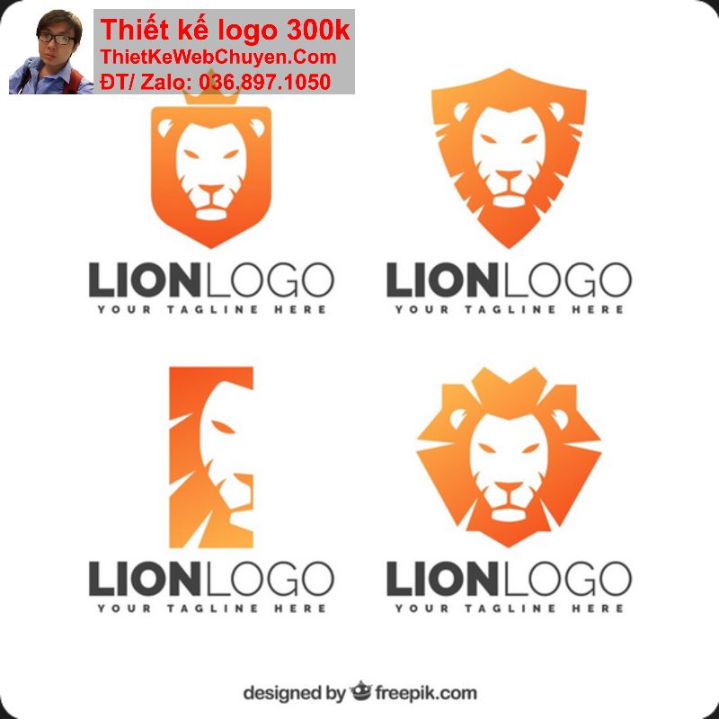 thiết kế logo sư tử thiết kế logo sư tử
