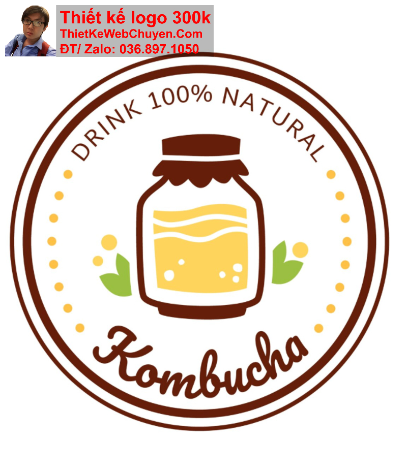 Thiết kế logo sữa hạt Thiết kế logo sữa hạt