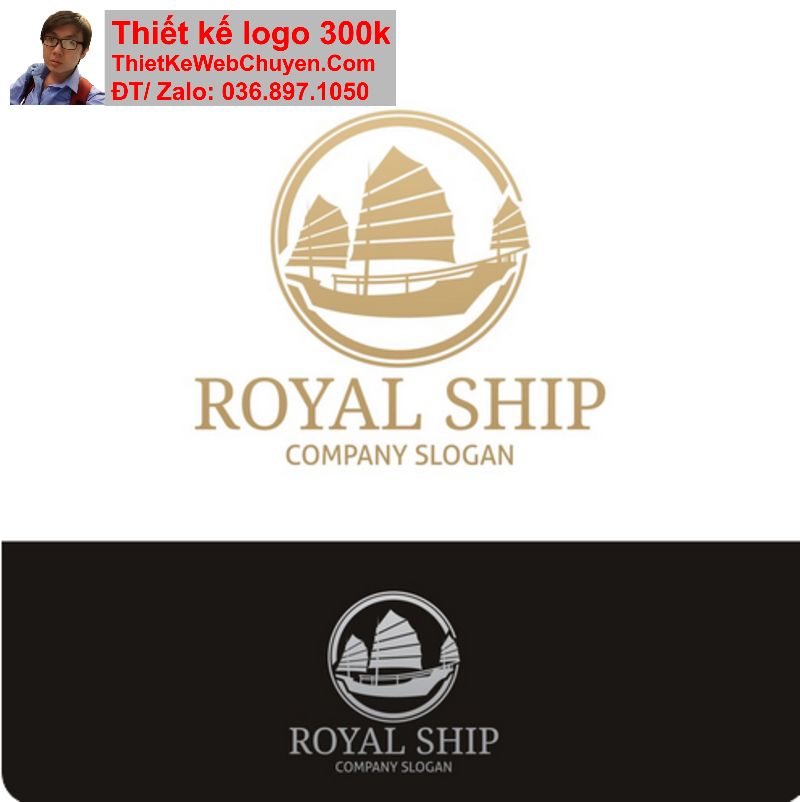thiết kế logo tàu thuyền thiết kế logo tàu thuyền