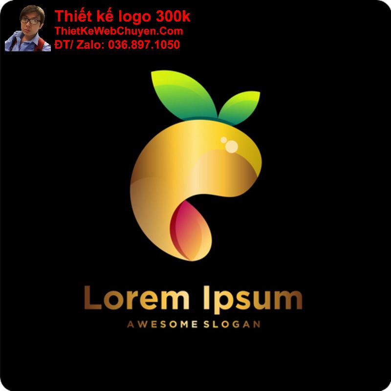 thiết kế logo trái xoài thiết kế logo trái xoài