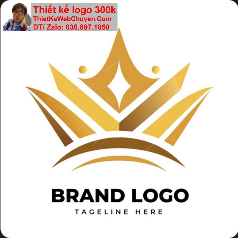 thiết kế logo vương miện thiết kế logo vương miện